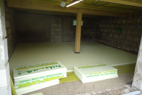 Siltinājuma plātnes pirms betonēšanas